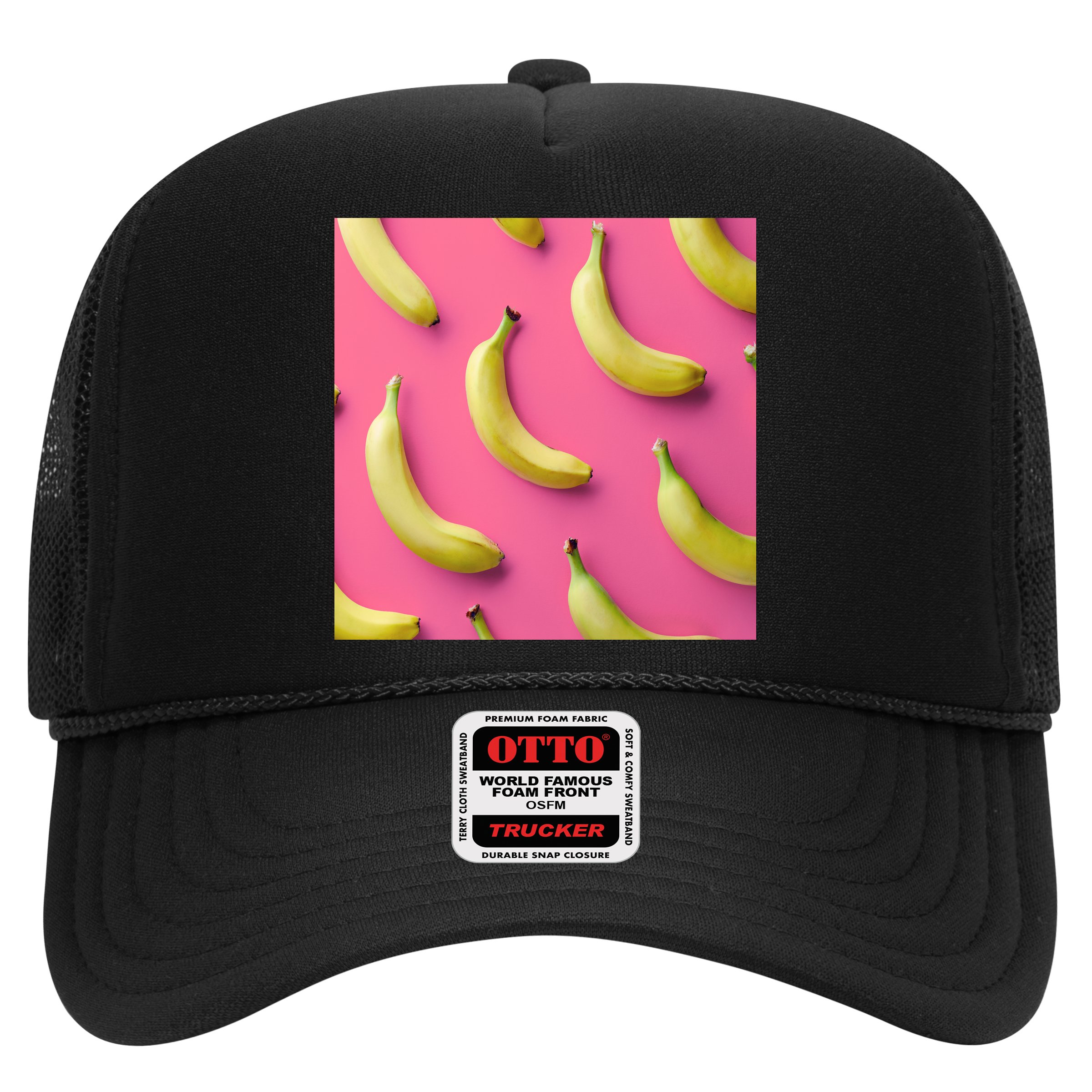 Cute Funny Bananas Pattern Hat