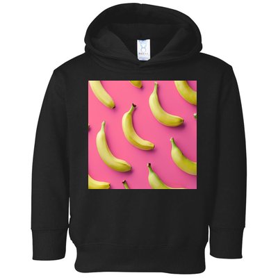 Cute Funny Bananas Pattern Toddler Hoodie