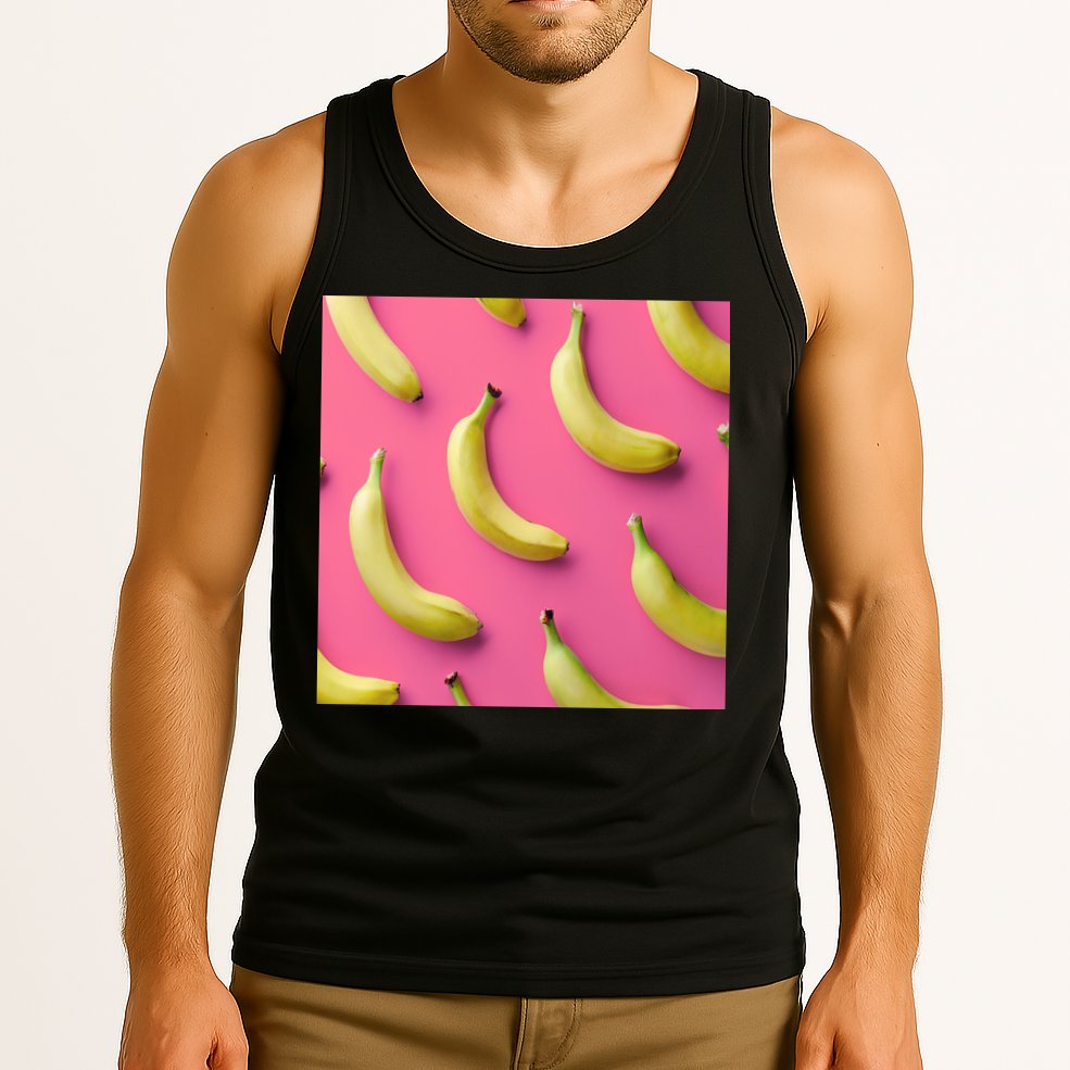 Cute Funny Bananas Pattern Tank Top