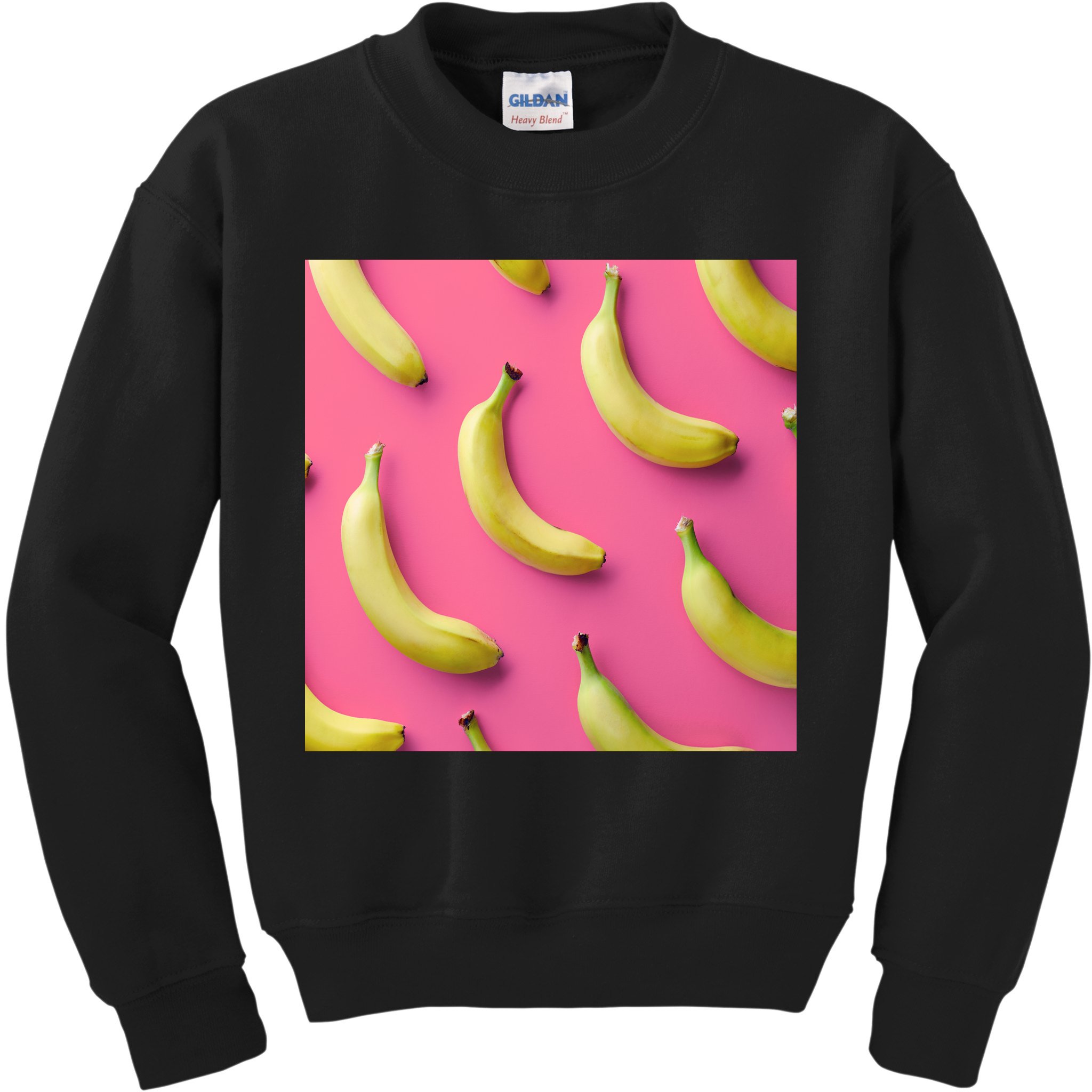 Cute Funny Bananas Pattern Kids Sweatshirt