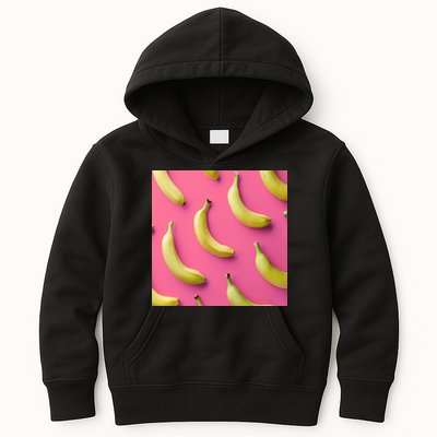 Cute Funny Bananas Pattern Kids Hoodie
