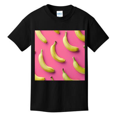 Cute Funny Bananas Pattern Kids T-Shirt