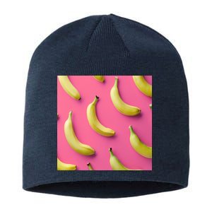 Cute Funny Bananas Pattern Sustainable Beanie