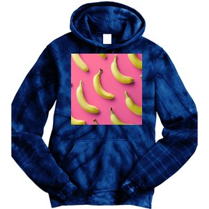 Cute Funny Bananas Pattern Tie Dye Hoodie