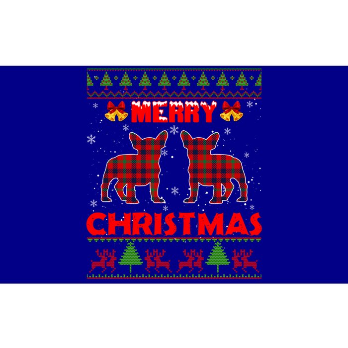 Cute French Bull Christmas Ugly Sweater Frenchie Xmas Pajama Meaningful Gift Bumper Sticker