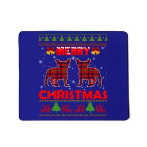 Cute French Bull Christmas Ugly Sweater Frenchie Xmas Pajama Meaningful Gift Mousepad