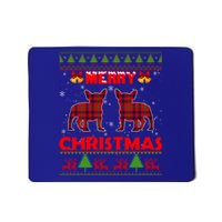 Cute French Bull Christmas Ugly Sweater Frenchie Xmas Pajama Meaningful Gift Mousepad