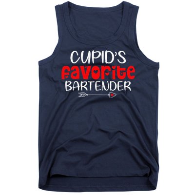 Cupid's Favorite Bartender Teacher Valentines Day Gift Tank Top