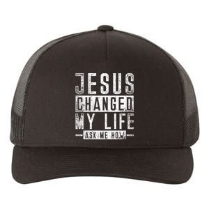 Christian Faith Bible Prayer God Savior Devotee Jesus Yupoong Adult 5-Panel Trucker Hat