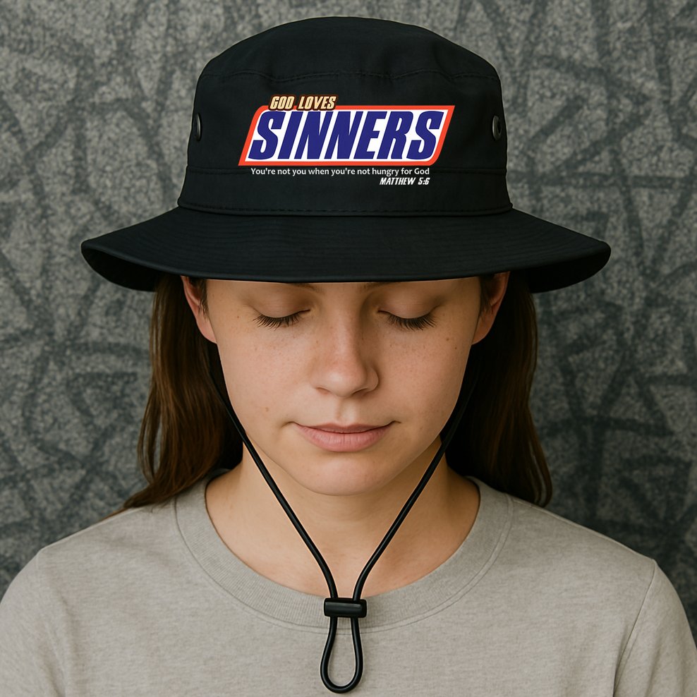 Christian Fashion Bible Verse Testimony Bucket Hat