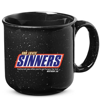 Christian Fashion Bible Verse Testimony 15oz Campfire Ceramic Mug