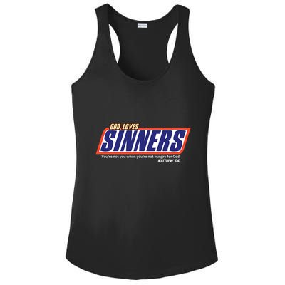 Christian Fashion Bible Verse Testimony Ladies PosiCharge Competitor Racerback Tank