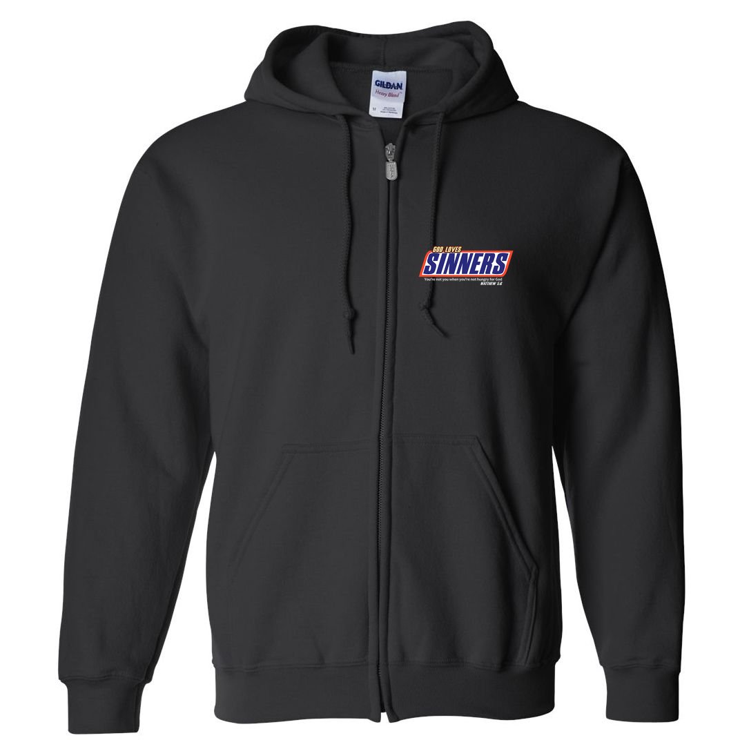 Christian Fashion Bible Verse Testimony Full Zip Hoodie