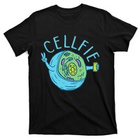 Cellfie Funny Biologist Biology Student Cell Science T-Shirt