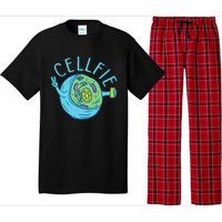 Cellfie Funny Biologist Biology Student Cell Science Pajama Set