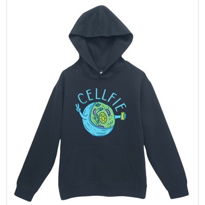 Cellfie Funny Biologist Biology Student Cell Science Urban Pullover Hoodie