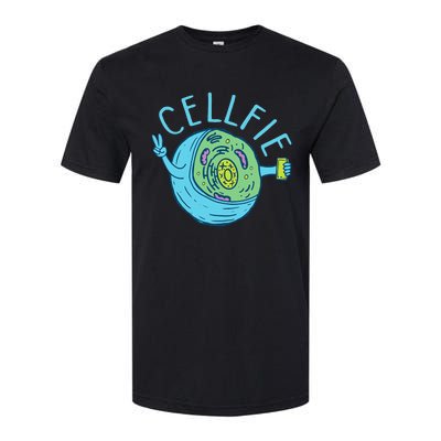 Cellfie Funny Biologist Biology Student Cell Science Softstyle CVC T-Shirt