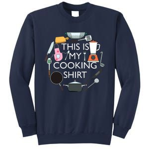 Cooking Funny Baking Hobby Cook Chef Sweatshirt