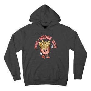 Cutes Fries Before Guys Valentines Foodie Lover Valentine Hoodie