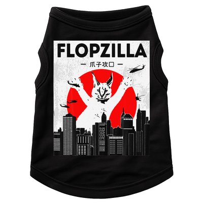 Catzilla Funny Big Floppa Meme Flopzilla Caracal Cat Lover Doggie Tank