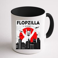 Catzilla Funny Big Floppa Meme Flopzilla Caracal Cat Lover Mug