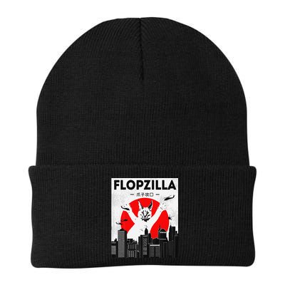 Catzilla Funny Big Floppa Meme Flopzilla Caracal Cat Lover Beanie