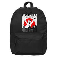 Catzilla Funny Big Floppa Meme Flopzilla Caracal Cat Lover 16 in Basic Backpack