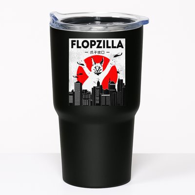 Catzilla Funny Big Floppa Meme Flopzilla Caracal Cat Lover Tumbler