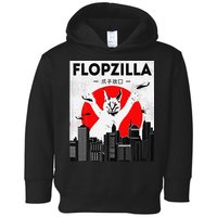 Catzilla Funny Big Floppa Meme Flopzilla Caracal Cat Lover Toddler Hoodie