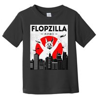 Catzilla Funny Big Floppa Meme Flopzilla Caracal Cat Lover Toddler T-Shirt
