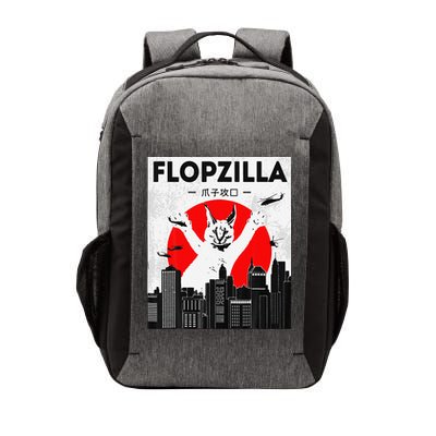 Catzilla Funny Big Floppa Meme Flopzilla Caracal Cat Lover Vector Backpack