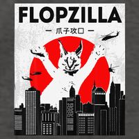 Catzilla Funny Big Floppa Meme Flopzilla Caracal Cat Lover Vector Backpack