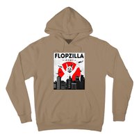 Catzilla Funny Big Floppa Meme Flopzilla Caracal Cat Lover Hoodie