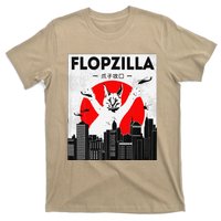 Catzilla Funny Big Floppa Meme Flopzilla Caracal Cat Lover T-Shirt