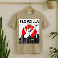 Catzilla Funny Big Floppa Meme Flopzilla Caracal Cat Lover T-Shirt