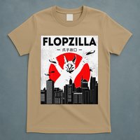 Catzilla Funny Big Floppa Meme Flopzilla Caracal Cat Lover T-Shirt