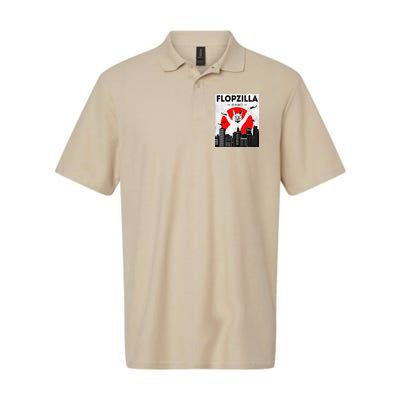 Catzilla Funny Big Floppa Meme Flopzilla Caracal Cat Lover Polo