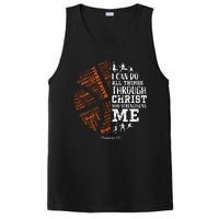 Christian Funny Basketball Bible Verses Gifts Pullover PosiCharge Competitor Tank