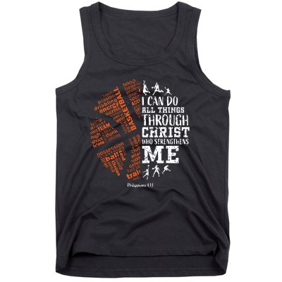 Christian Funny Basketball Bible Verses Gifts Pullover Tank Top