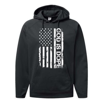 Christian Faith Believer Performance Fleece Hoodie