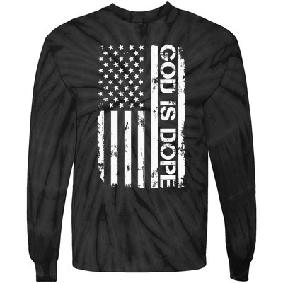 Christian Faith Believer Tie-Dye Long Sleeve Shirt