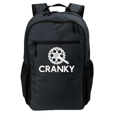 Cranky Funny Bike Gifts Cycling Bike Lover Daily Commute Backpack