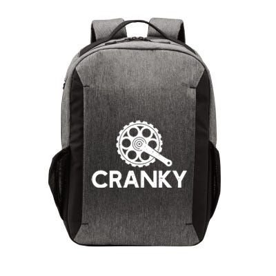 Cranky Funny Bike Gifts Cycling Bike Lover Vector Backpack