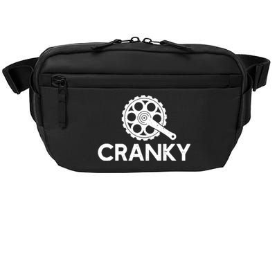 Cranky Funny Bike Gifts Cycling Bike Lover Crossbody Pack