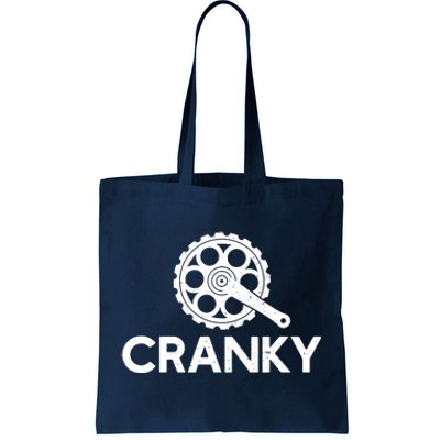 Cranky Funny Bike Gifts Cycling Bike Lover Tote Bag