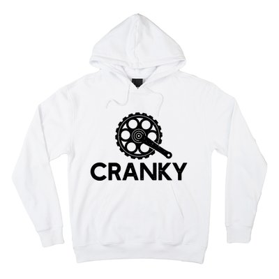 Cranky Funny Bike Gifts Cycling Bike Lover Hoodie