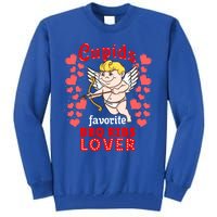 Cupids Favorite Bbq Ribs Lover Valentines Day Gift Tall Sweatshirt