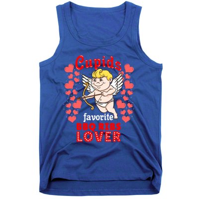 Cupids Favorite Bbq Ribs Lover Valentines Day Gift Tank Top