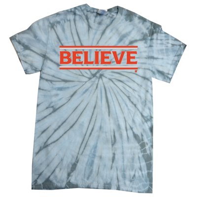 Cleveland Football Believe Tie-Dye T-Shirt