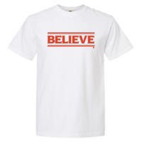 Cleveland Football Believe Garment-Dyed Heavyweight T-Shirt